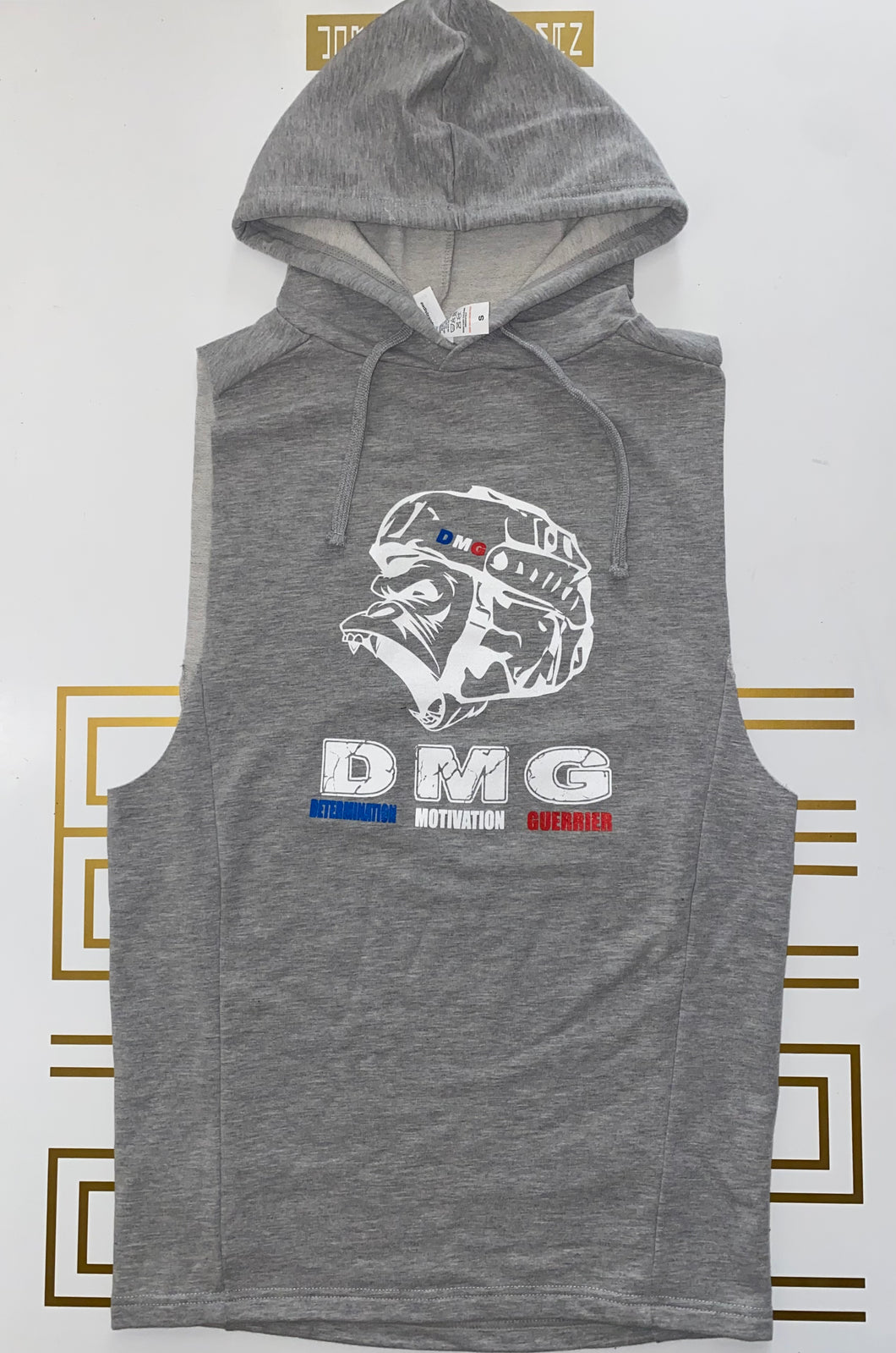 Sweat à capuche sans manche DMG 🥷🏾🦍
