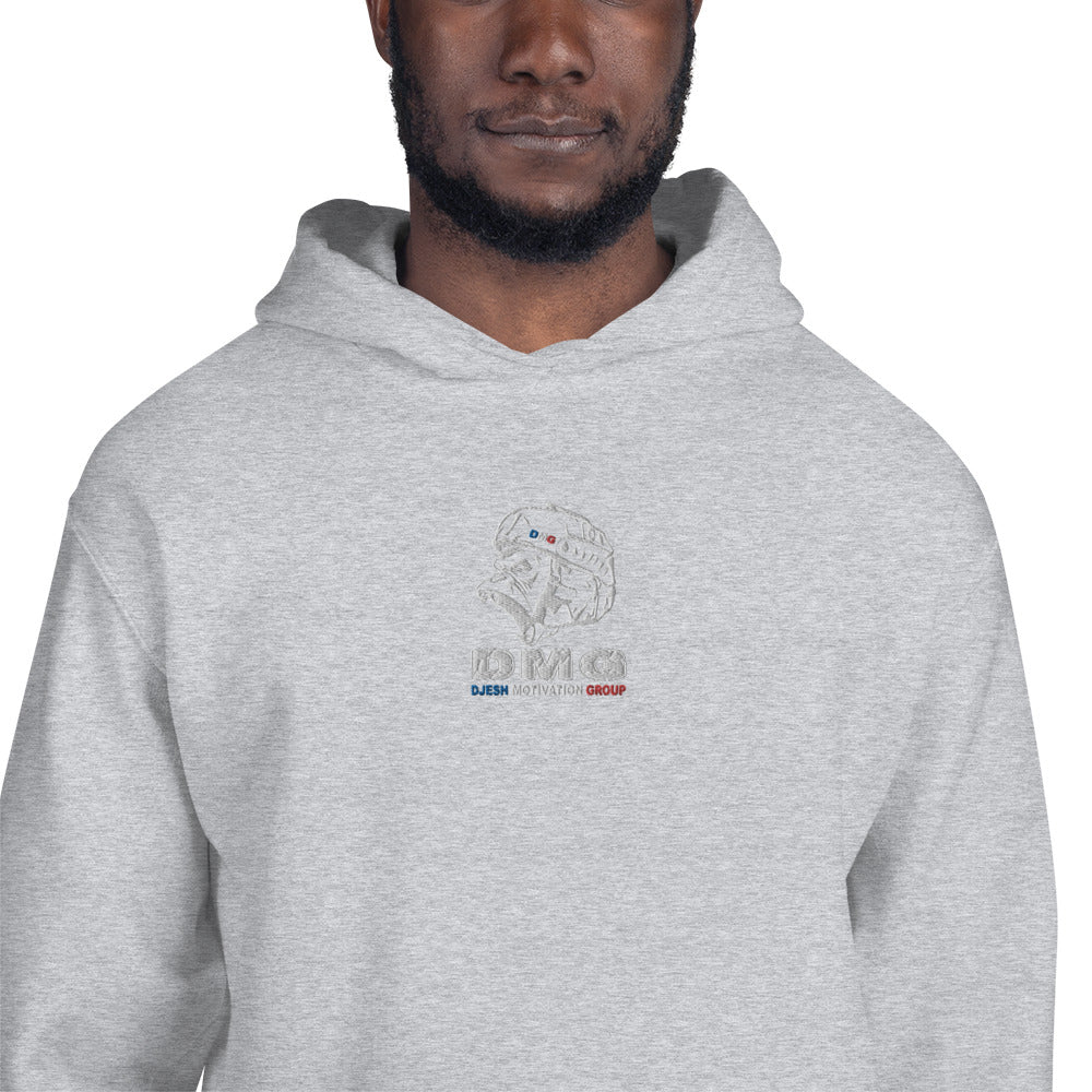 Sweat à capuche brodé Djesh