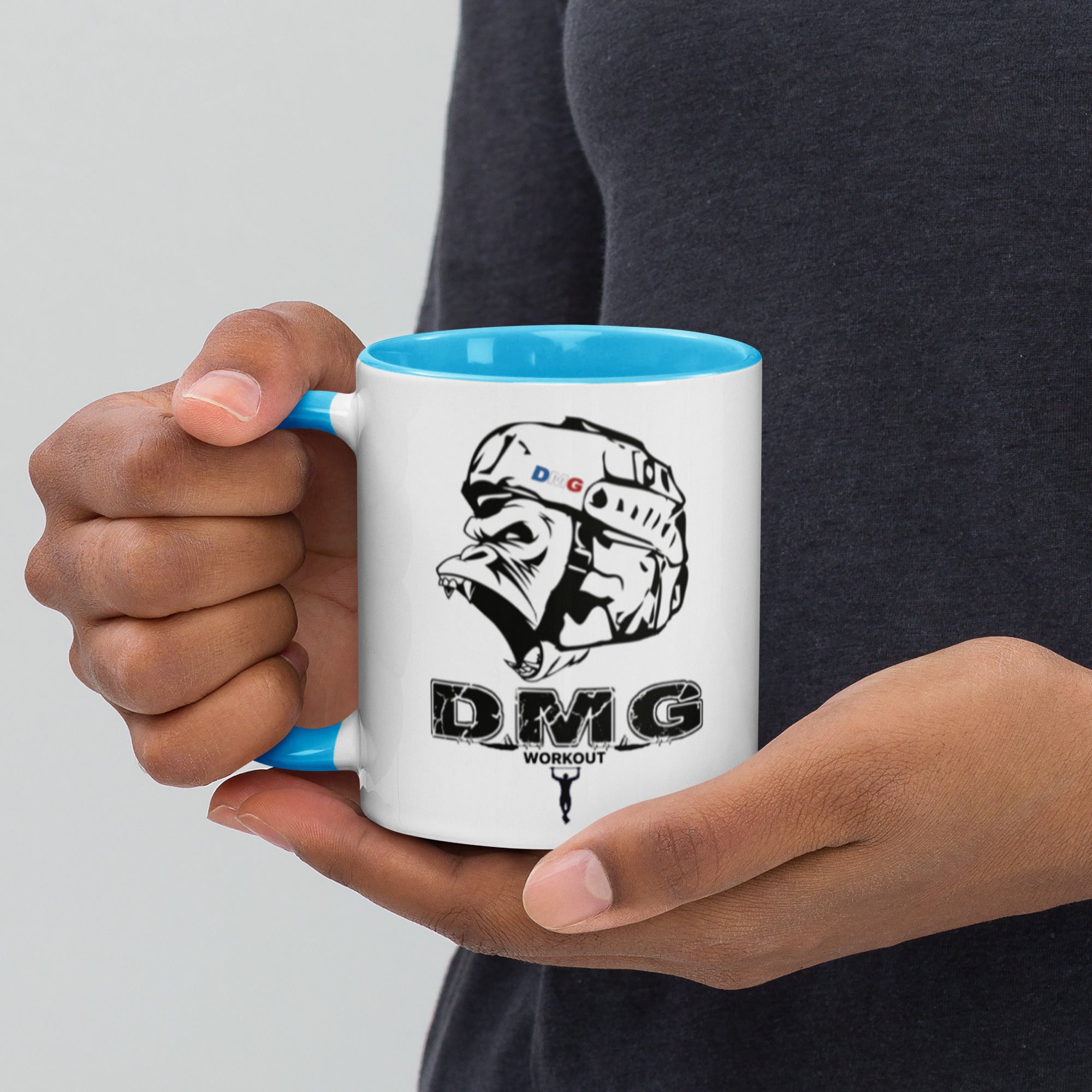 Mug à Intérieur Coloré DMG WORKOUT