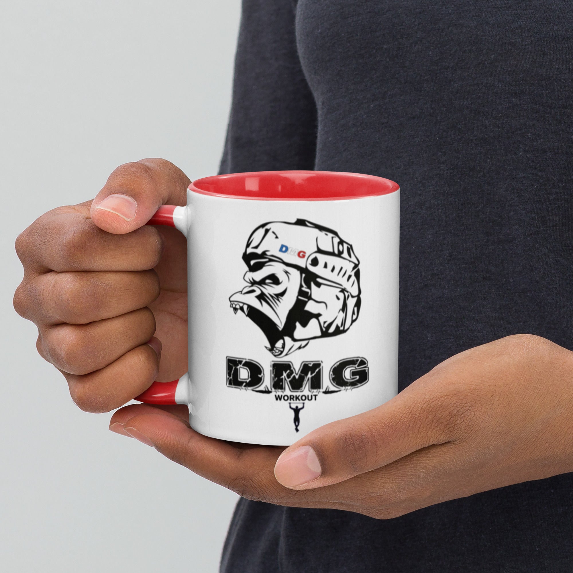 Mug à Intérieur Coloré DMG WORKOUT