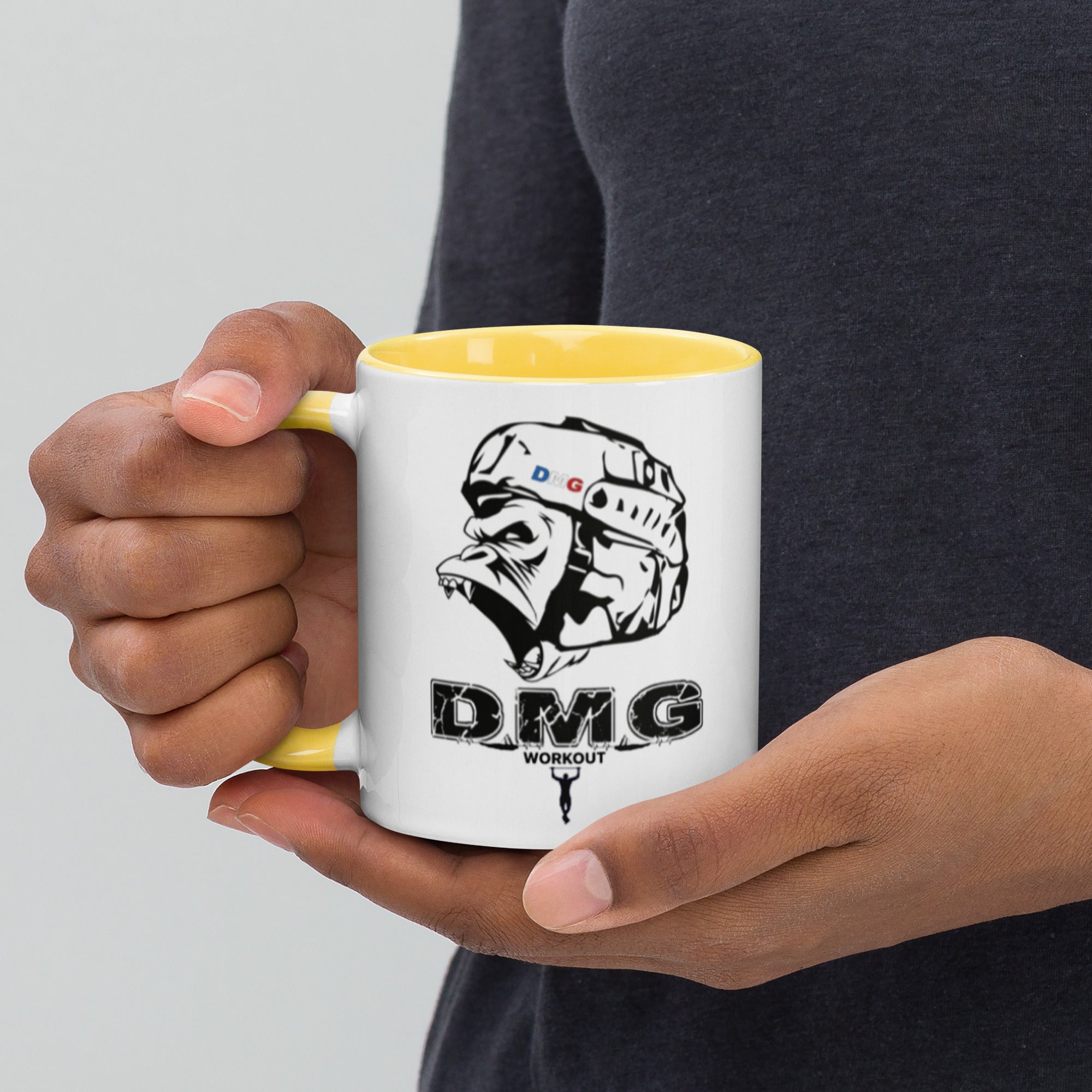 Mug à Intérieur Coloré DMG WORKOUT